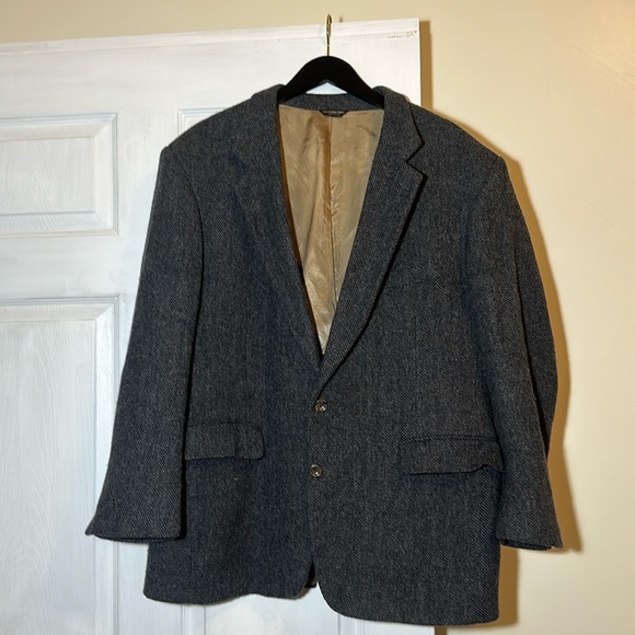 Vintage 100% wool jacket- blazer oversized - Picture 2 of 5